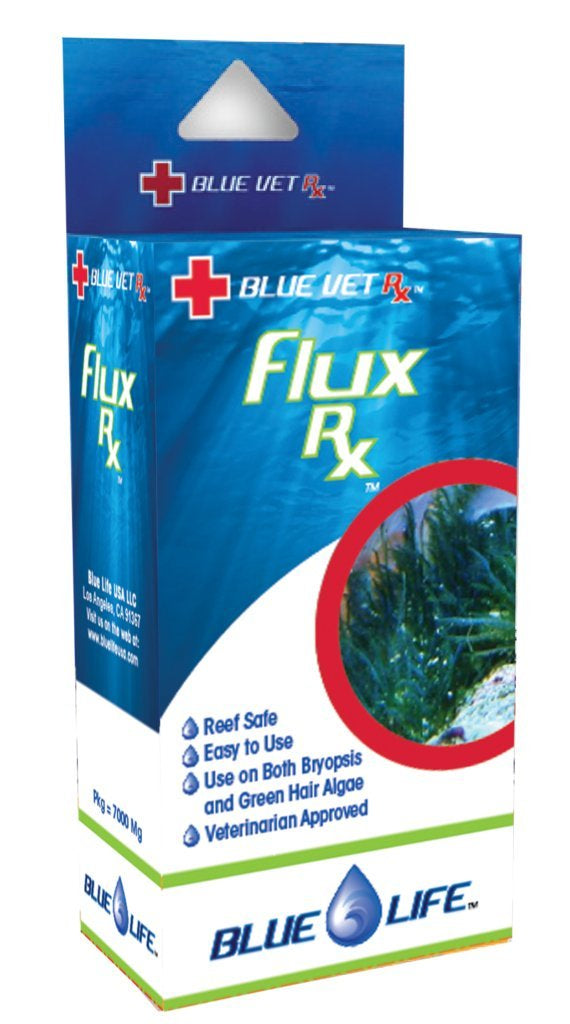 Picture of Blue Life BL00118M Flux Rx Treats Bryopsis & Green Hair Algae in Aquariums