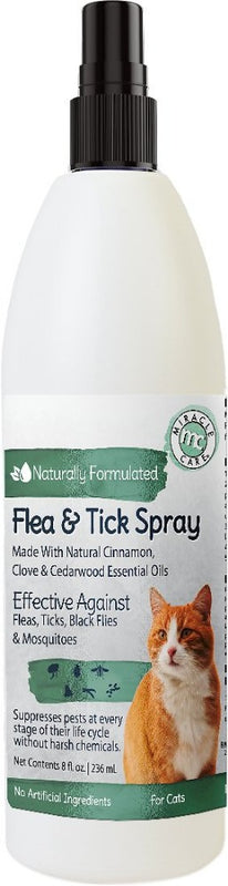 Picture of Miracle Care DF11003M Natural Flea & Tick Spray for Cats