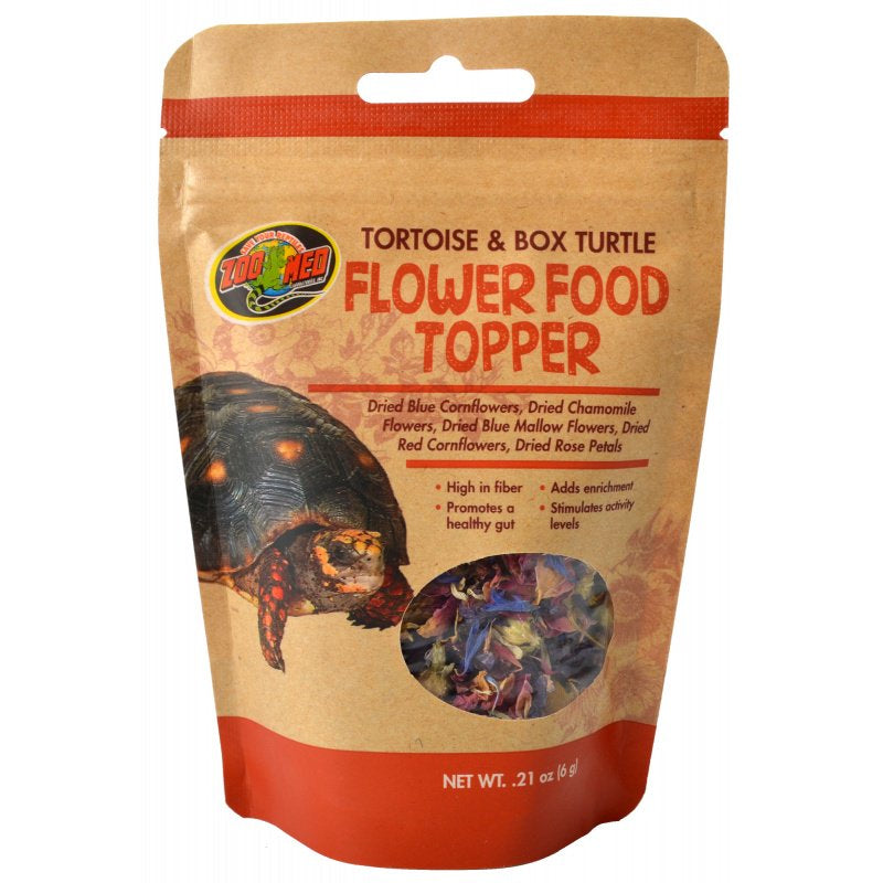 Picture of Zoo Med ZM40142M Tortoise & Box Turtle Flower Food Topper