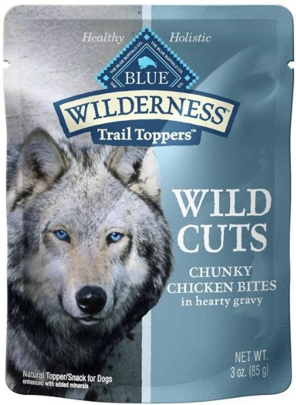 Picture of Blue Buffalo BF10305M Wilderness Trail Toppers Wild Cuts Chicken in Gravy
