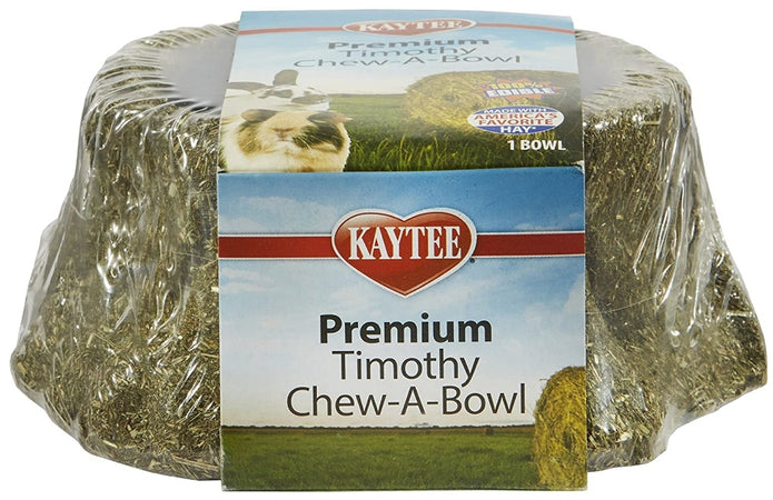 Picture of Kaytee KT00080P Premium Timothy Chew-A-Bowl Small Animal Food