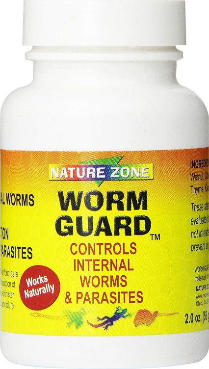 Picture of Nature Zone NZ59321P Worm Guard Controls Internal Worms & Parasites for Amphibians&#44; Reptiles & Turtles