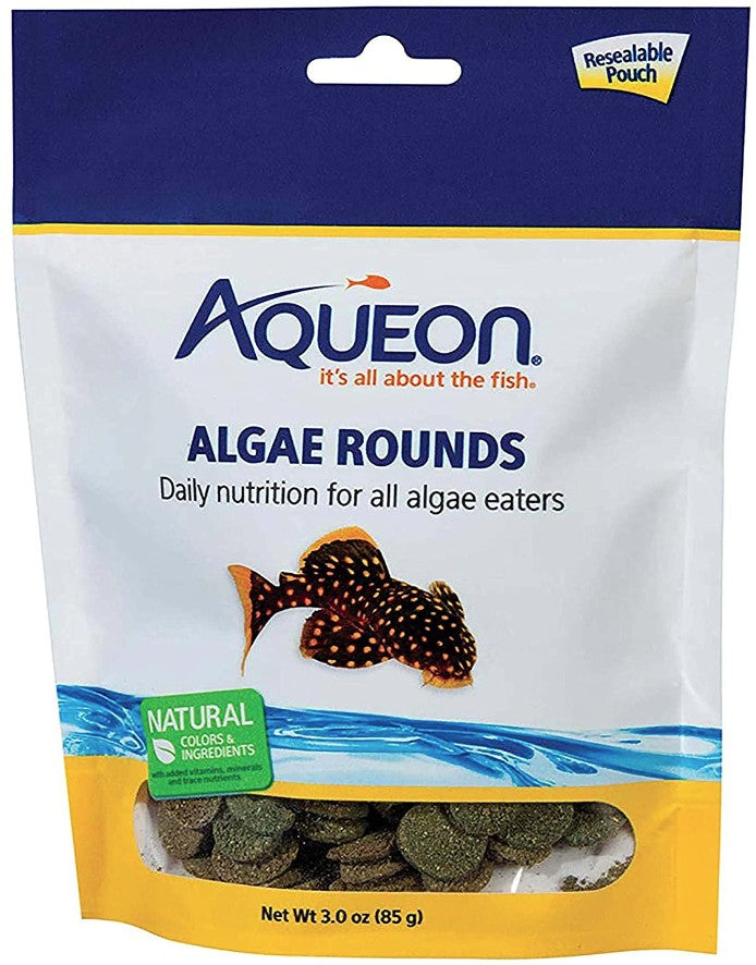 Picture of Aqueon AU06028M Algae Rounds Fish Food