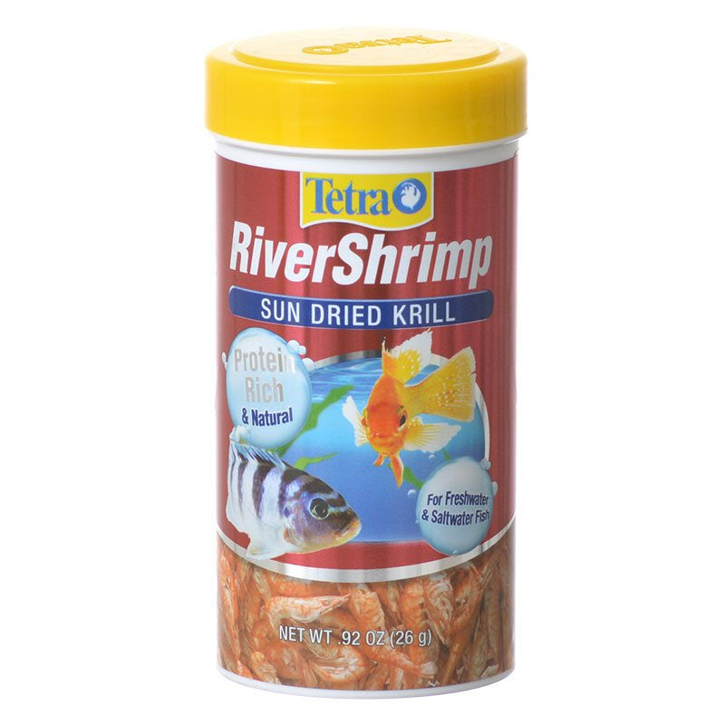Picture of Tetra YT77017M RiverShrimp Sun Dried Krill Protein Rich for Freshwater & Saltwater Fish