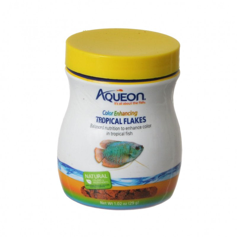 Picture of Aqueon AU06039M Color Enhancing Tropical Flakes Fish Food