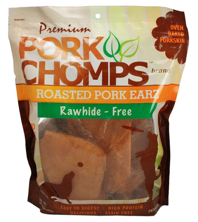 Picture of Pork Chomps SCP97869P Roasted Pork Skin Pig Earz