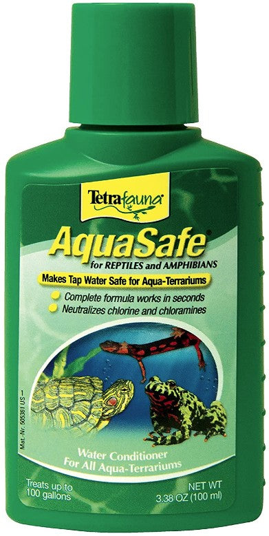 Picture of Tetrafauna YT77009M Aquasafe for Reptiles & Amphibians Makes Tap Water Safe for Aqua