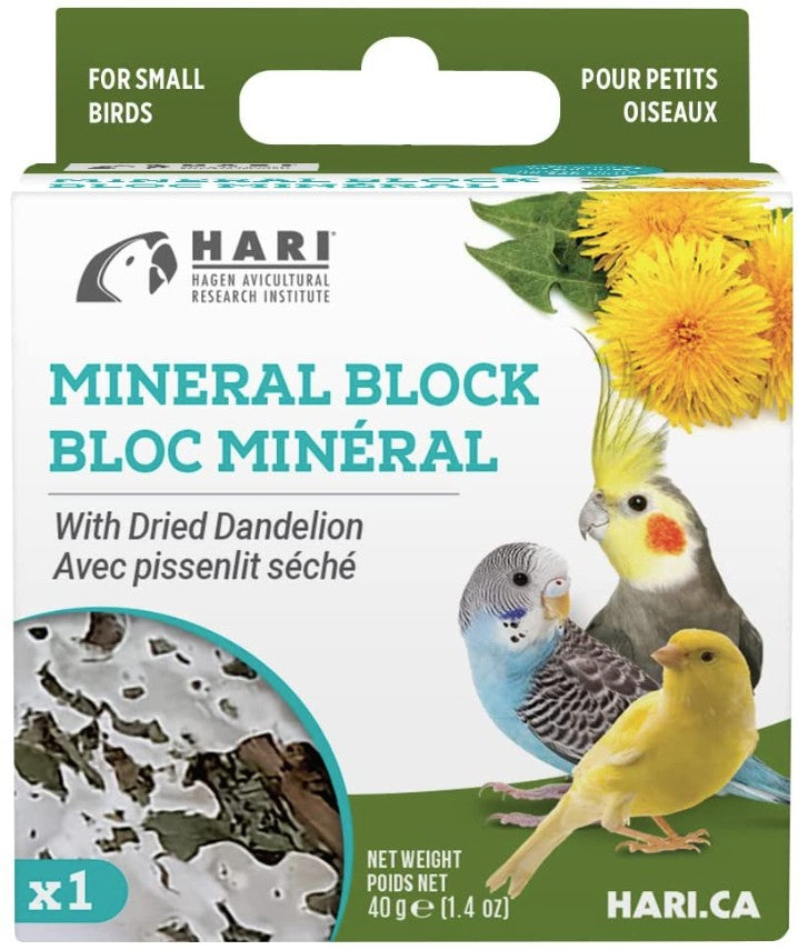 Picture of HARI XB82198M Dandelion Mineral Block for Small Birds