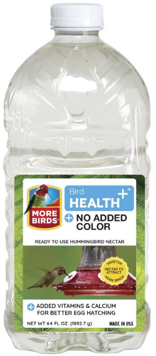 Picture of More Birds HS00707M Health Plus Ready to Use Hummingbird Nectar Clear