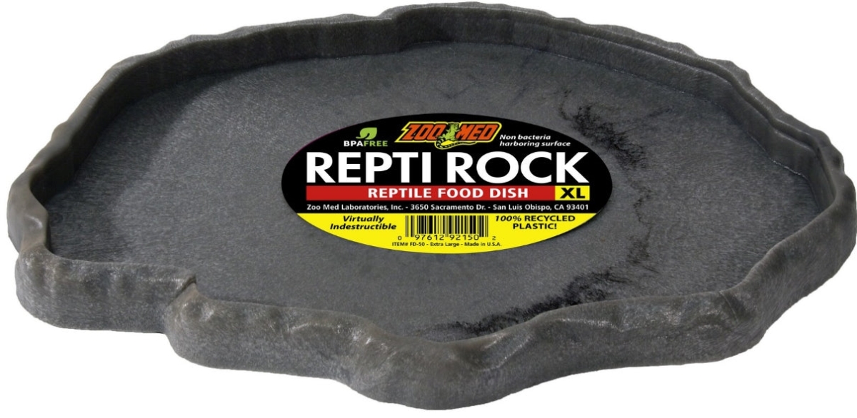Picture of Zoo Med ZM92150M Repti Rock Reptile Food Dish