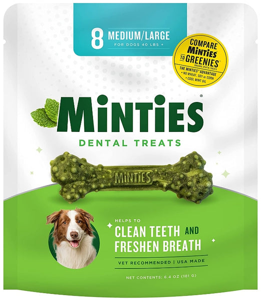 Picture of Sergeants SG01898M Minties Dental Treats for Dogs Medium & Large