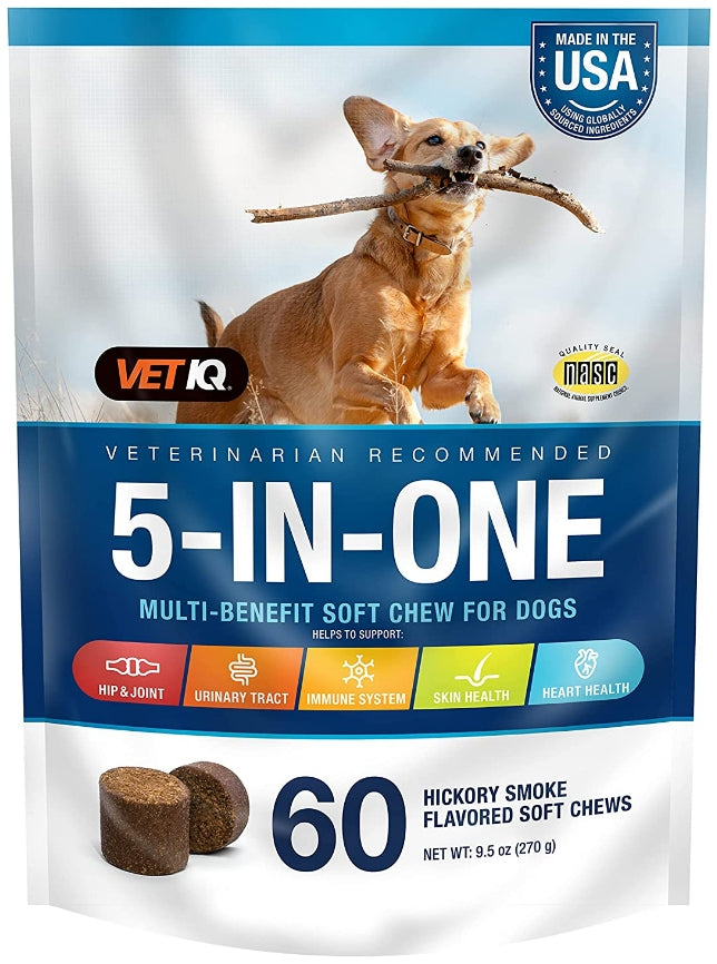 Picture of Sergeants SG01975M VetIQ 5-in-One Multi-Benefit Soft Chews for Dogs