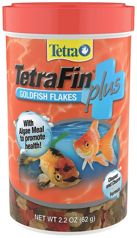 Picture of Tetra YT77246M Tetra Fin Plus Goldfish Flakes Fish Food with Algae Meal to Promote Growth