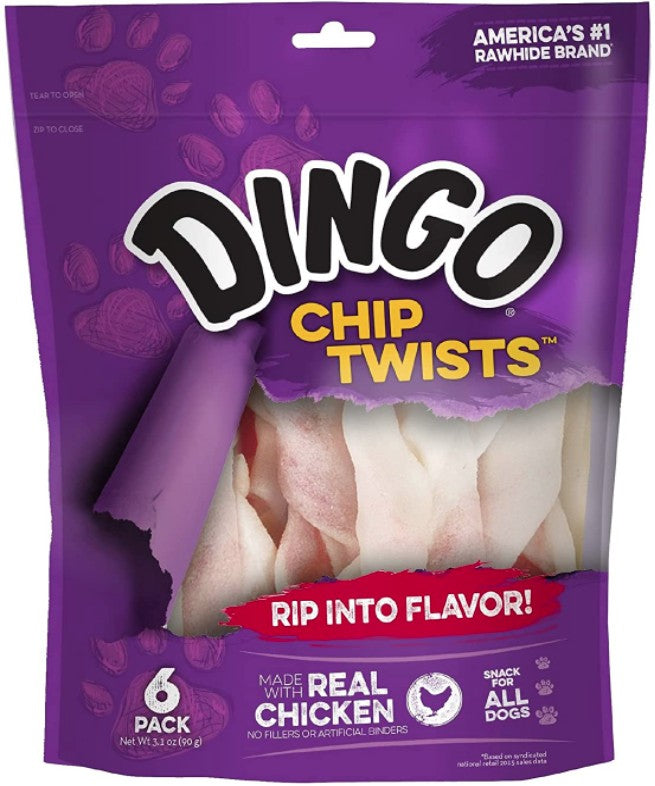 Picture of Dingo DG30060M Chip Twists with Real Chicken