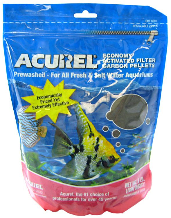 Picture of Acurel PC02203M Economy Activated Filter Carbon Pellets for Freshwater & Saltwater Aquariums
