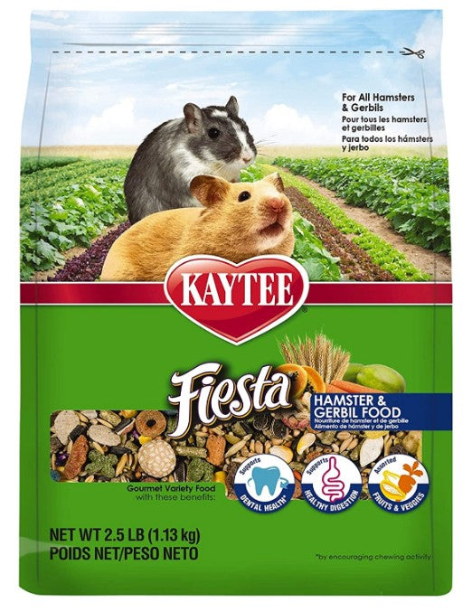 Picture of Kaytee KT42649M Fiesta Hamster & Gerbil Gourmet Variety Diet