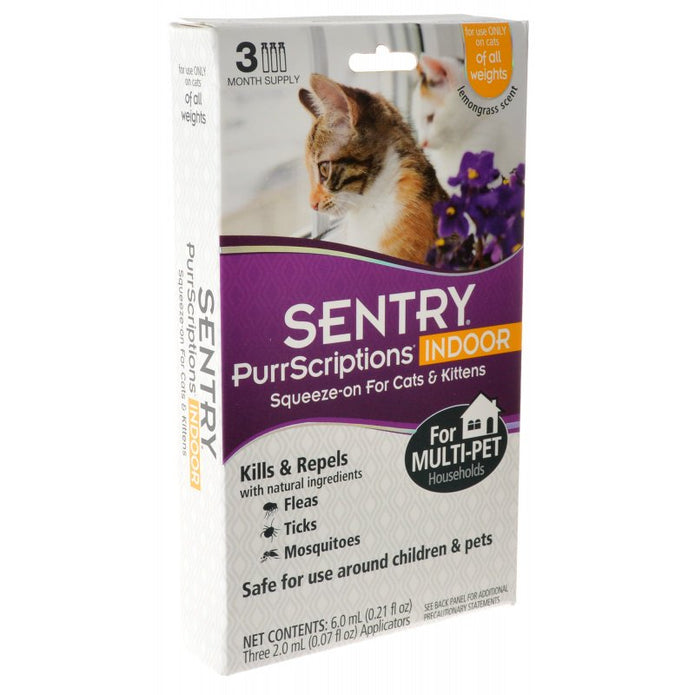 Picture of Sentry SG02353M PurrScriptions Indoor Squeeze-On for Cats & Kittens
