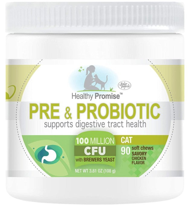 Picture of Four Paws FF97541M Healthy Promise Pre & Probiotic Supplement for Cats