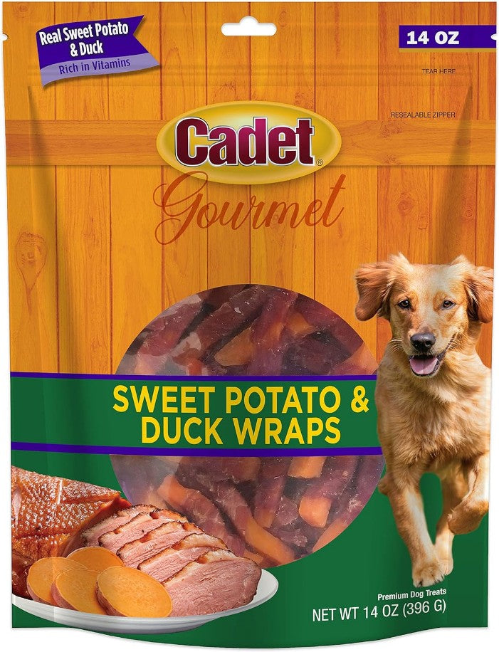 Picture of Cadet CDT07204M Gourmet Sweet Potato & Duck Wraps for Dogs