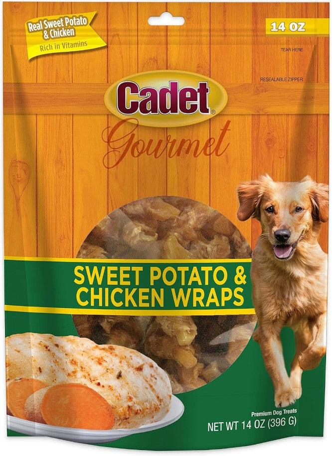 Picture of Cadet CDT07205M Gourmet Sweet Potato & Chicken Wraps for Dogs