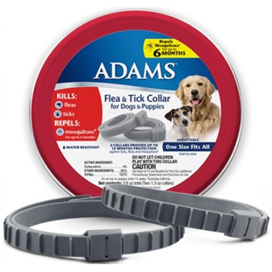 Picture of Adams 100526751 Flea Tick Collar for Dogs & Puppies&#44; 2 Count