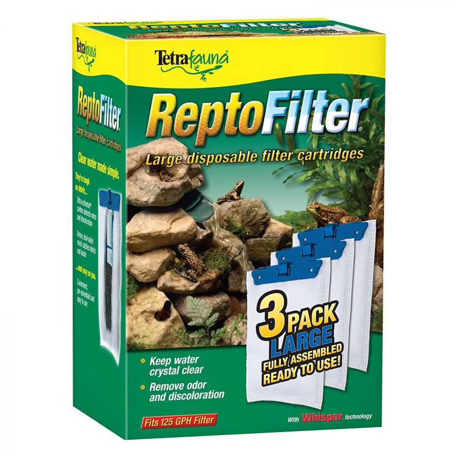 Picture of Tetrafauna 26049 ReptoFilter Disposable Filter Cartridges&#44; Large - Pack of 3