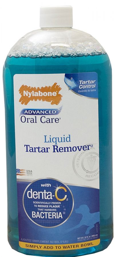 Picture of Nylabone NPD601P 32 oz Advanced Oral Care Liquid Tartar Remover