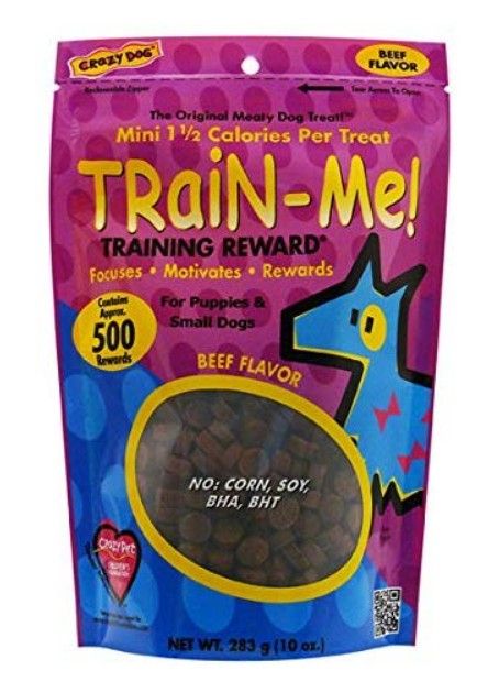 89310 10 oz Train Me Beef Training Reward Treats - Mini