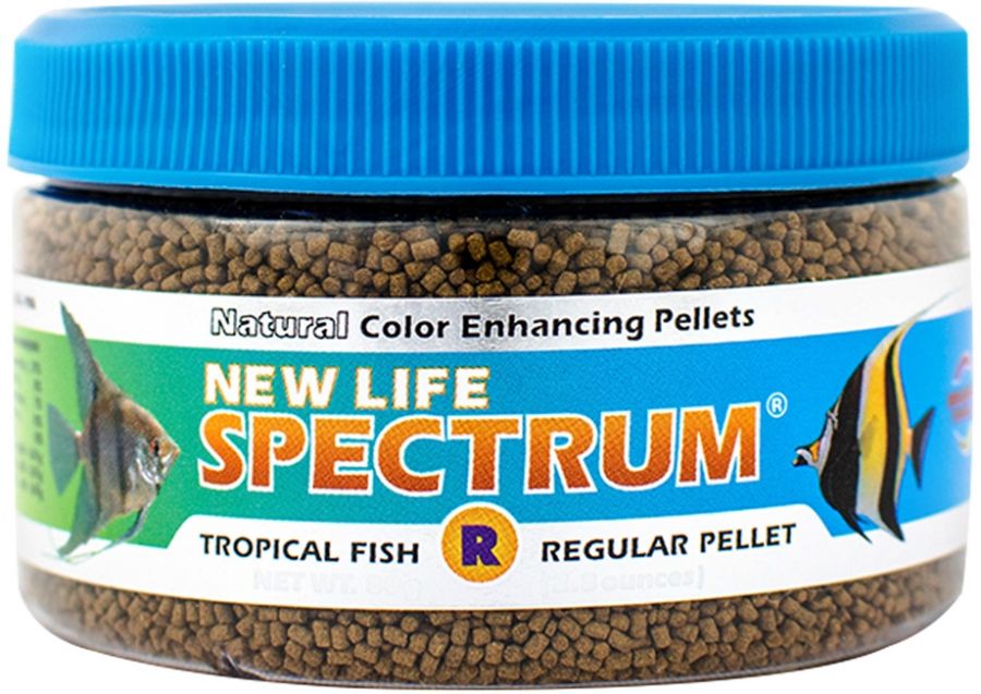 Picture of New Life Spectrum 702022 80 g Tropical Fish Food Regular Sinking Pellets