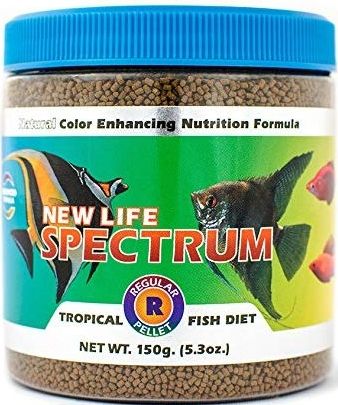 Picture of New Life Spectrum 702024 150 g Tropical Fish Food Regular Sinking Pellets