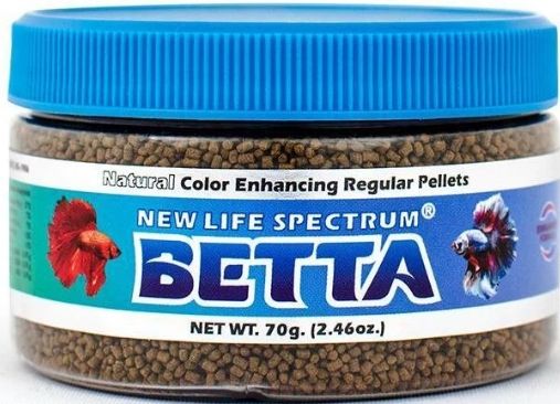 Picture of New Life Spectrum 702132 70 g Betta Food Regular Floating Pellets