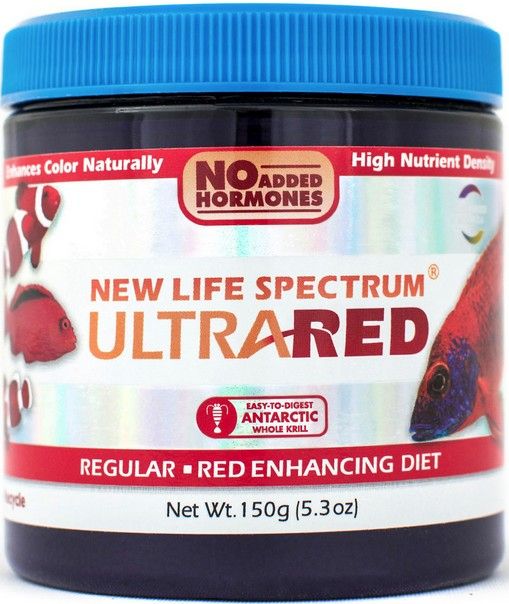 Picture of New Life Spectrum 702514 150 g UltraRed Regular Sinking Pellets