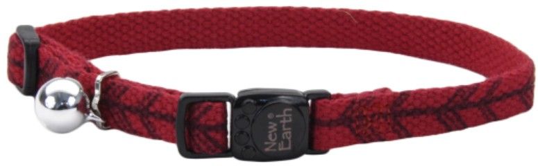 Picture of Coastal Pet 14721 CXA12 8 - 12 x 0.375 in. New Earth Soy Adjustable Cat Collar - Red with Arrows