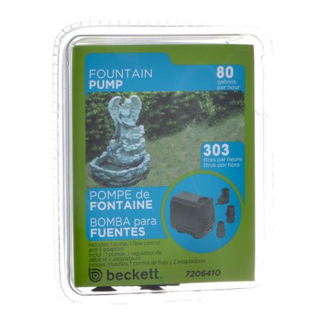 Picture of Beckett 7206410 Fountain Pump for Indoor or Outdoor