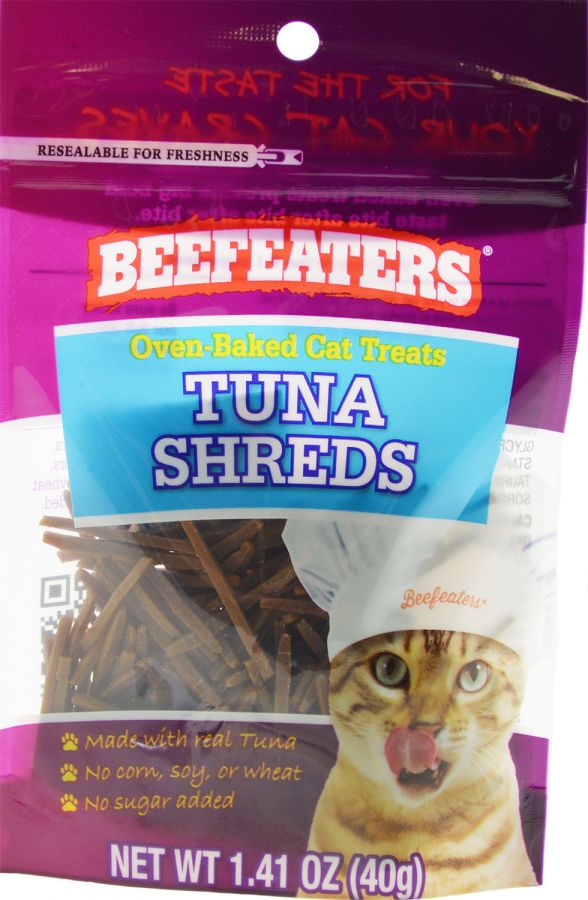 Picture of Beefeaters BFE02410 Oven Baked Tuna Shreds Cat Treat