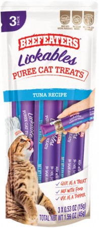 Picture of Beefeaters BFE02437 Lickables Tuna Puree Cat Treats