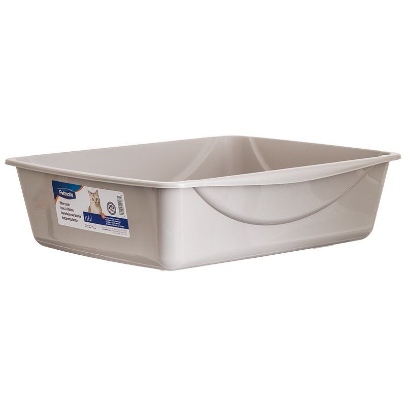 Picture of Petmate DK22183 Litter Pan&#44; Gray - Large