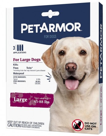 Picture of PetArmor SG01287 45-88 lbs Flea & Tick Treatment for Large Dogs