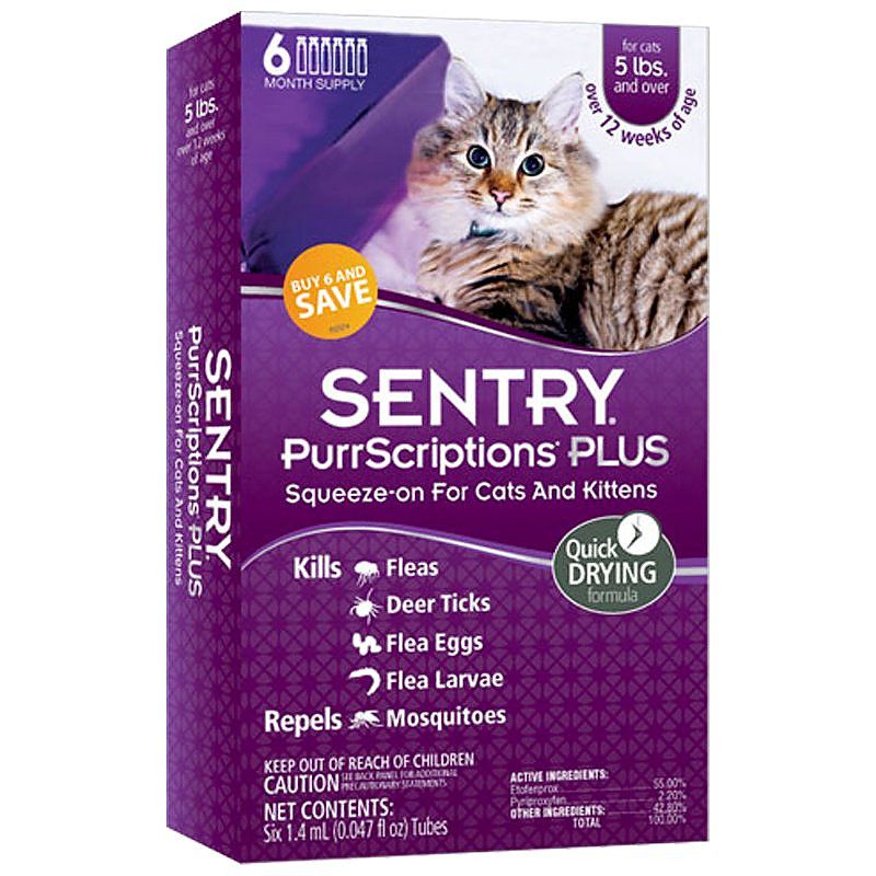 Picture of Sentry SG02111 5 lbs PurrScriptions Plus Flea & Tick Control for Cats & Kittens