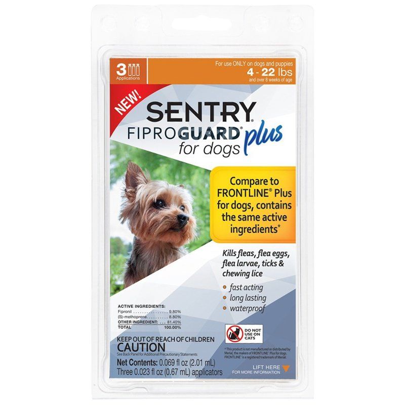 Picture of Sentry SG03160 Fiproguard Plus IGR for Dogs & Puppies&#44; Small - 3 Piece
