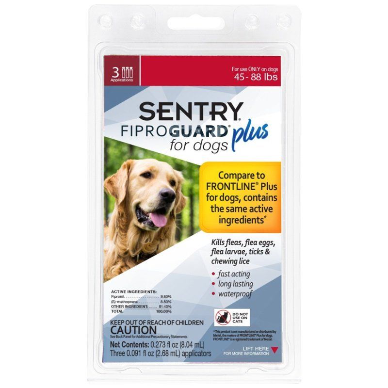 Picture of Sentry SG03162 Fiproguard Plus IGR for Dogs & Puppies&#44; Large - 3 Piece