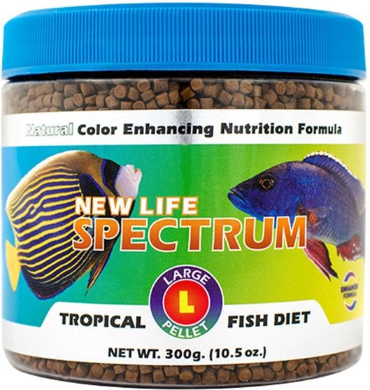 Picture of New Life Spectrum SPC02045 300 g Tropical Fish Food Large Sinking Pellets
