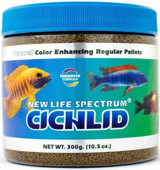 Picture of New Life Spectrum SPC02125 300 g Cichlid Food Regular Sinking Pellets