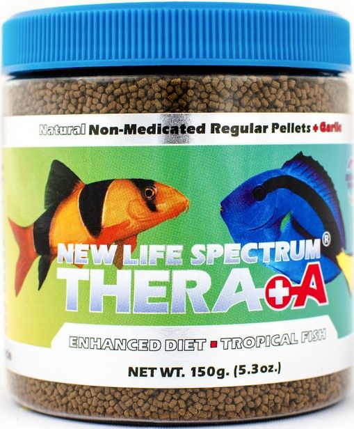 Picture of New Life Spectrum SPC02214 150 g Thera A Regular Sinking Pellets Flake Foods