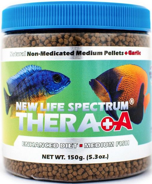 Picture of New Life Spectrum SPC02224 150 g Thera A Medium Sinking Pellets Flake Foods