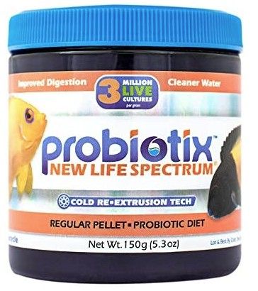 Picture of New Life Spectrum SPC02264 150 g Probiotix Probiotic Diet Regular Pellet Fish Food