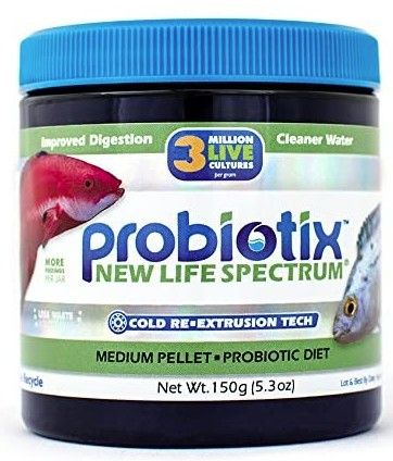 Picture of New Life Spectrum SPC02274 150 g Probiotix Probiotic Diet Medium Pellet Fish Food