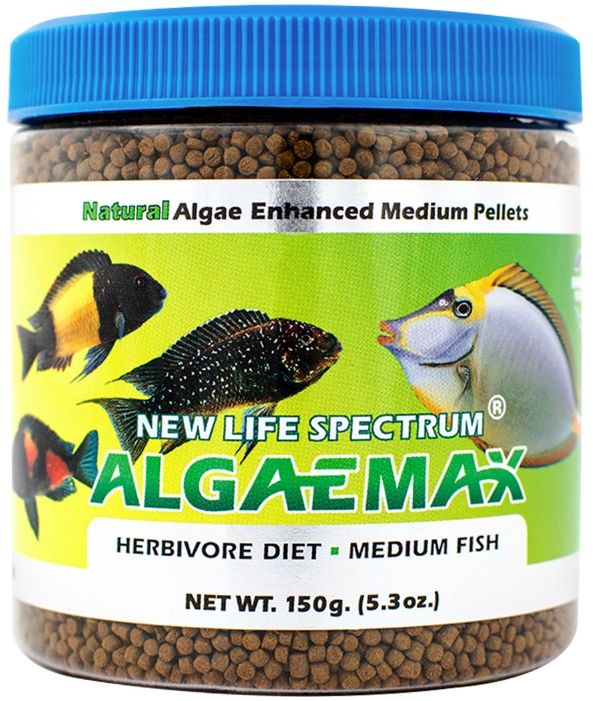 Picture of New Life Spectrum SPC02314 150g Algaemax Medium Sinking Pellets