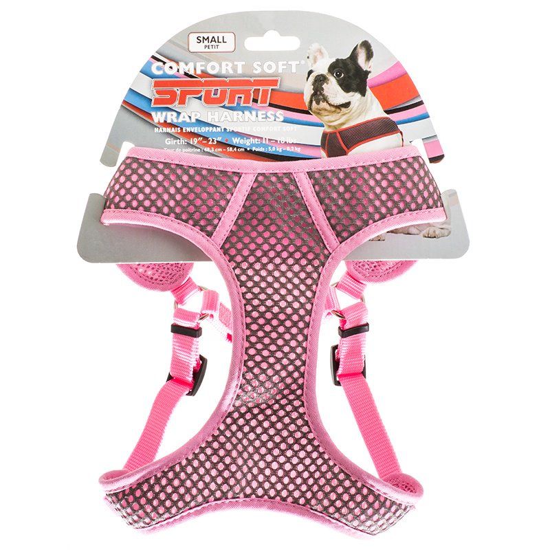 Picture of Coastal Pet 6485PK Sport Wrap Adjustable Harness Dog&#44; Pink - Small