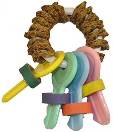 Picture of A&E Cage AE01204 Happy Beaks Beem Keys Bird Toys